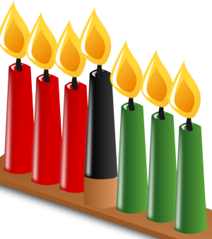 Kwanzaa Story and Kinara Coloring